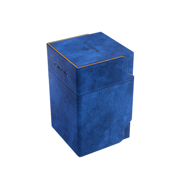Gamegen!c: Deck Box: Watchtower XL Convertible 100+  - Blue/Orange Exclusive