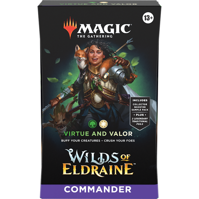 Magic the Gathering: Wilds of Eldraine - Commander Deck: Virtue & Valor