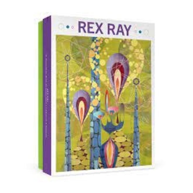 Rex Ray Boxed Notecards 5 each of 4 Designs