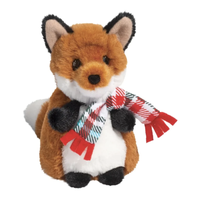 Douglas Cuddle Toy Plush Red Fox Winter Friend