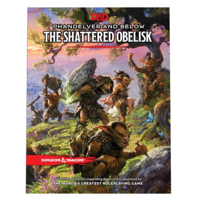 DUNGEONS & DRAGONS: PHANDELVER AND BELOW - THE SHATTERED OBELISK 5TH EDITION - BOOK