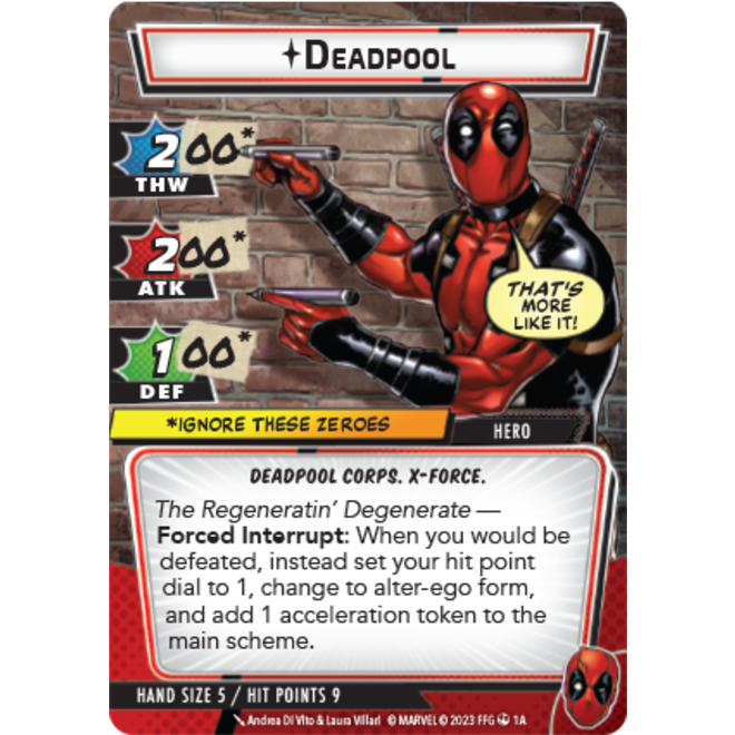 Marvel Champions: LCG - Hero Pack -  Deadpool