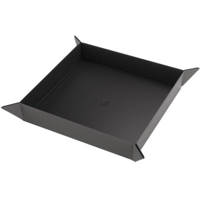 Gamegenic: Magnetic Dice Tray - Square: Black/Gray