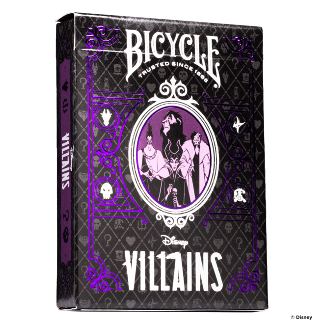 Bicycle Playing Cards - Disney Villains