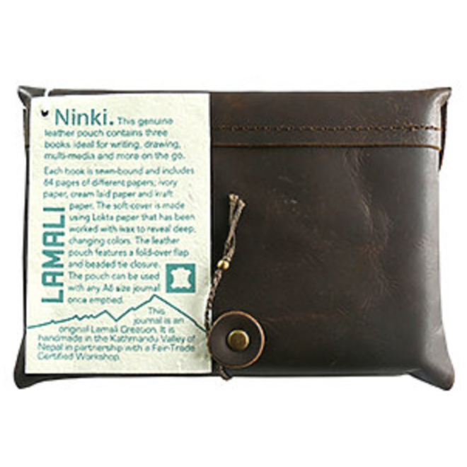 Ninki Soft-Cover Handmade Journals, Earth Tones 64pg