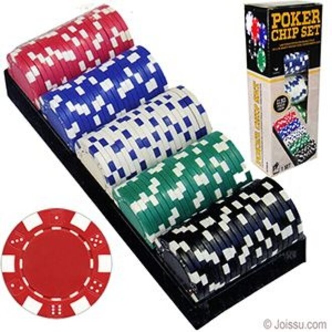 100Pc Poker Chip Set & Case