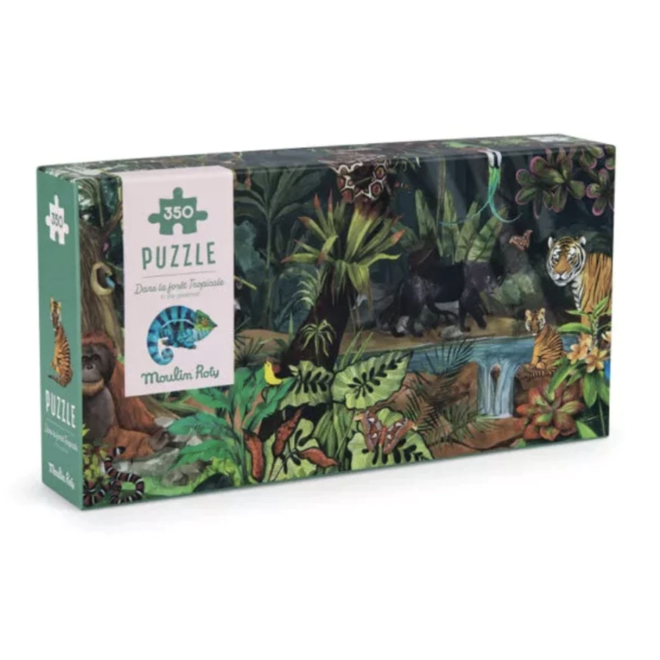 Moulin Roty 350pc Puzzle - In The Rainforest
