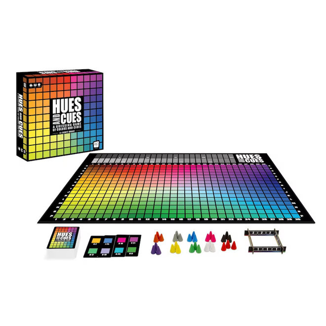SOLD OUT --- BESTSELLER - Hues and Cues: A Guessing Game of Colors and Clues