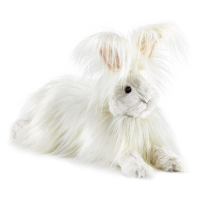 Folkmanis - Angora Rabbit Puppet