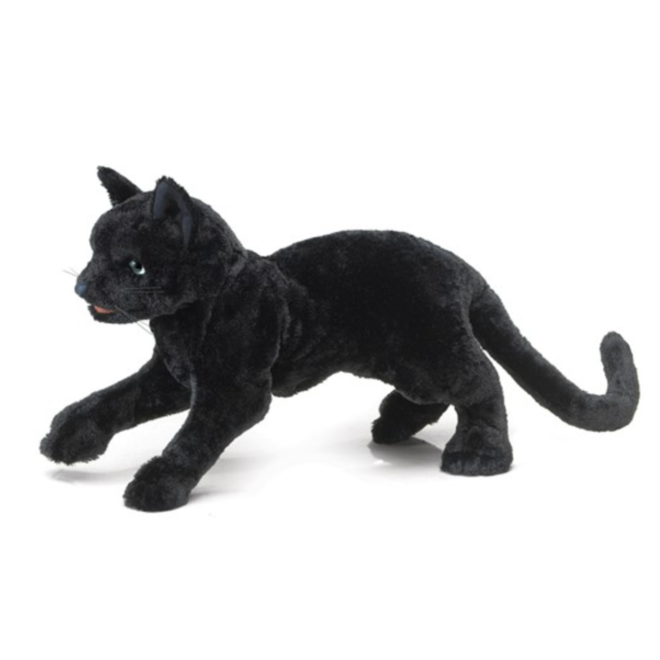 Folkmanis Hand Puppet Black Cat