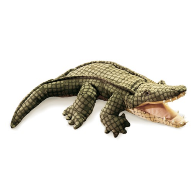 Folkmanis Hand Puppet - Alligator