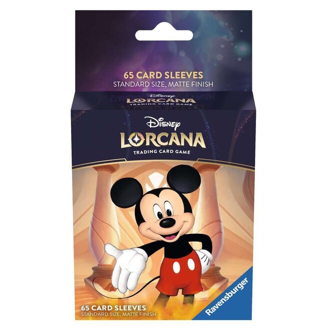 Disney Lorcana: The First Chapter: Mickey Mouse Sleeves (65)