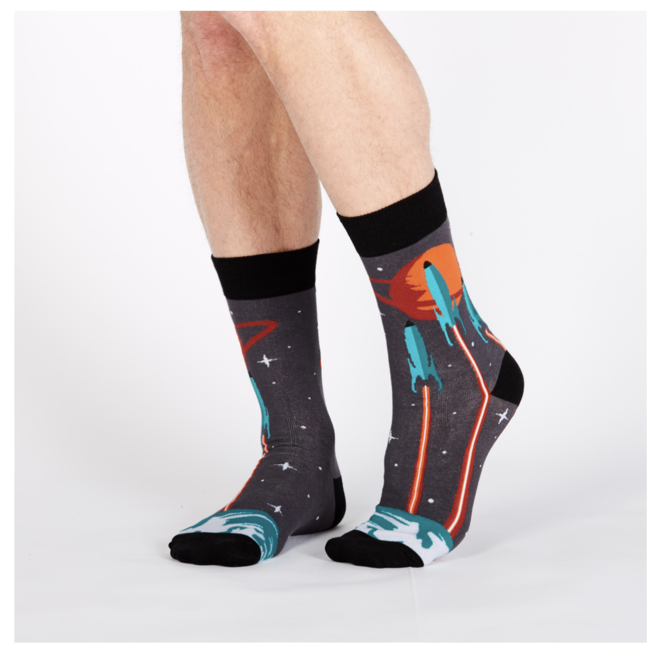 Sock It To Me - Men's Crew - Launch From Earth