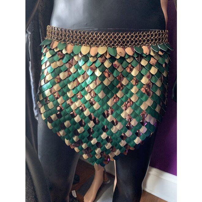 Poseidon'S Forge Scale Mail Pan'S Armour (Green, Gold, Bronze) - Bottom