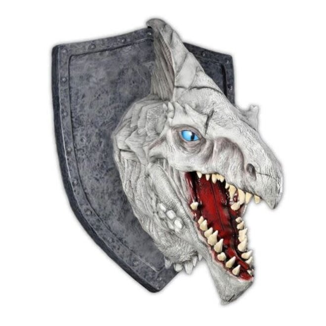 Dungeons & Dragons Replicas Of The Realms: White Dragon Trophy Plaque