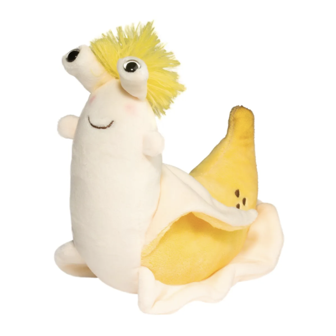 Douglas Cuddle Toy Plush - Vinnie Banana Slug Macaroon
