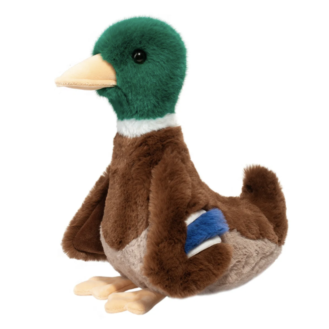 Douglas Cuddle Toy Plush - Desie Mallard Duck, Soft