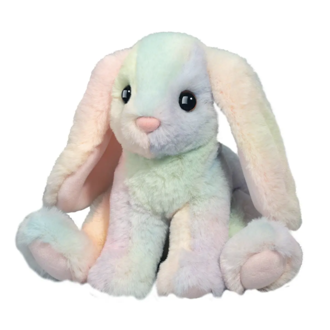 Douglas Cuddle Toy Plush Sweetie Rainbow Bunny Mini Soft
