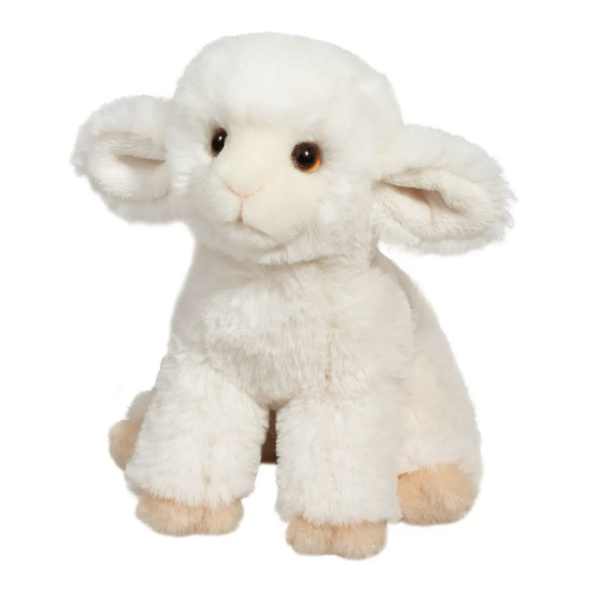 Douglas Cuddle Toy Plush - Dollie Lamb, Mini Soft
