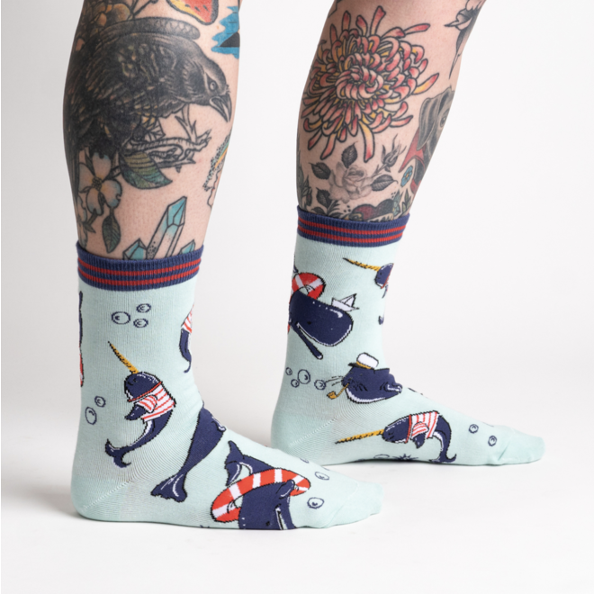 Sock It To Me - Women'S Crew - Whale-Y Good Time