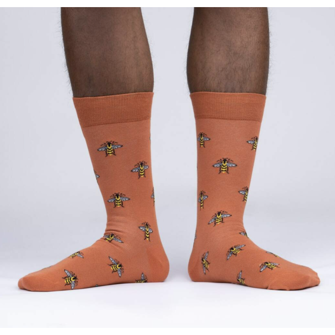 Sock It To Me - Men's Crew - Staying Buzzy