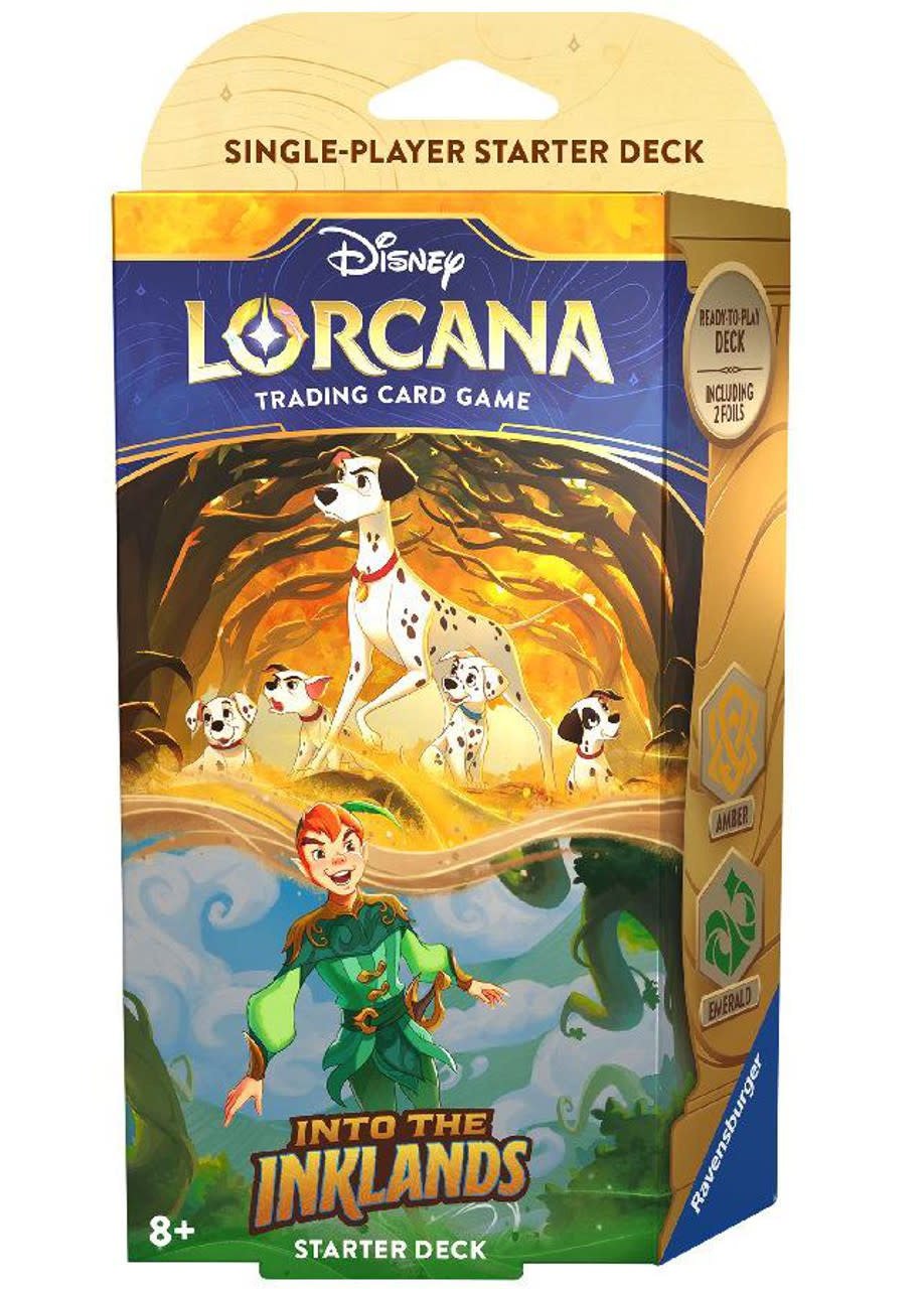 Disney Lorcana: Rise of the Floodborn Starter Deck (Amber