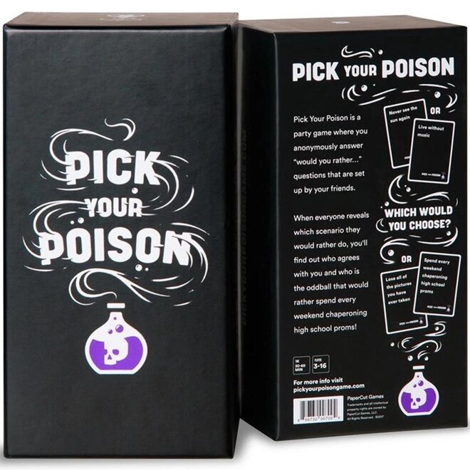 Pick Your Poison