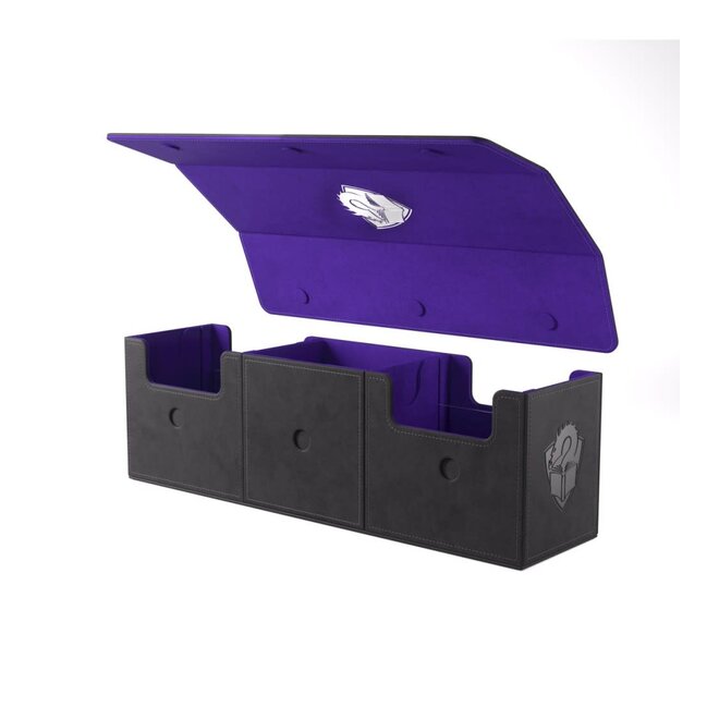 Gamegen!c: Deck Box: The Academic 266+ XL - Black/Purple