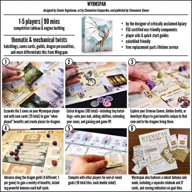 #4 BESTSELLER - Wyrmspan: A Wingspan Game