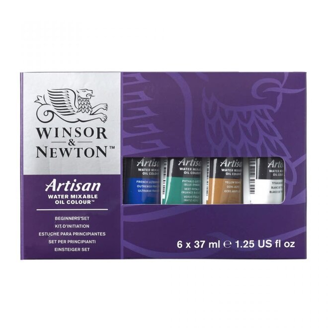 Winsor Newton Artisan Water Mixable Oil Colour Beginners Set