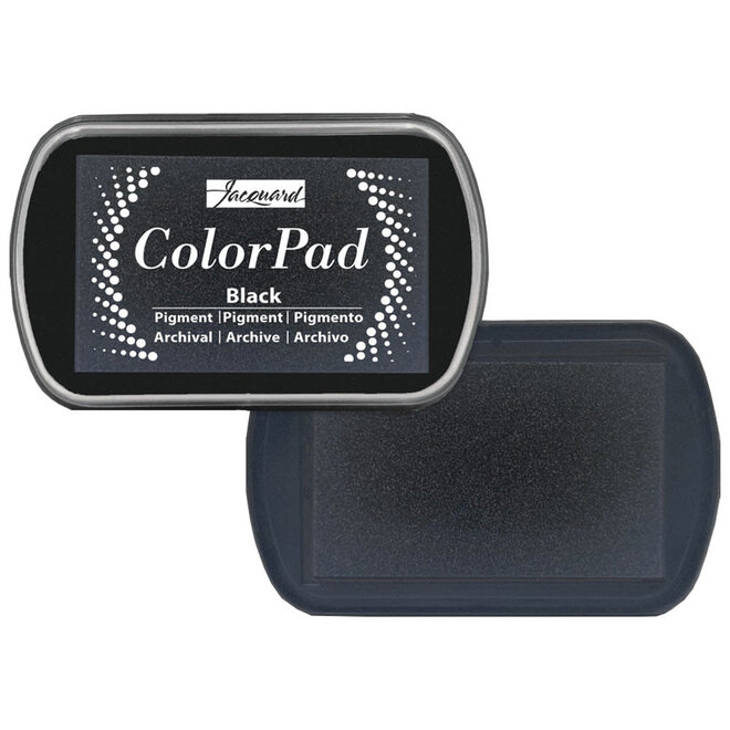 Jacquard Colorpad Pigment Inkpad Black