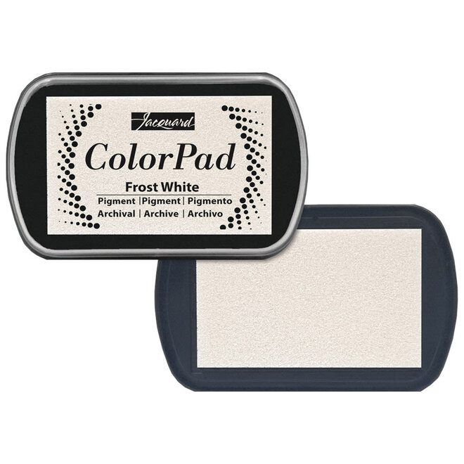 Jacquard ColorPad Pigment Inkpad Frost White
