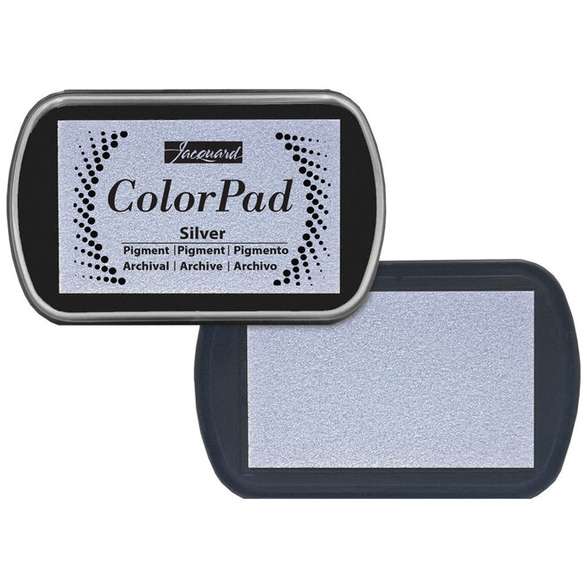 Jacquard Colorpad Pigment Inkpad Silver