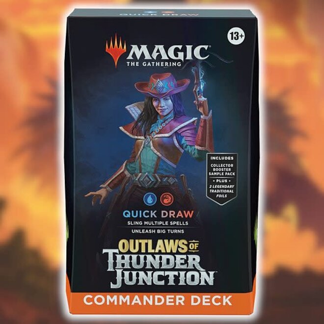 Magic the Gathering: Outlaws of Thunder Junction - Commander Deck: Quick Draw