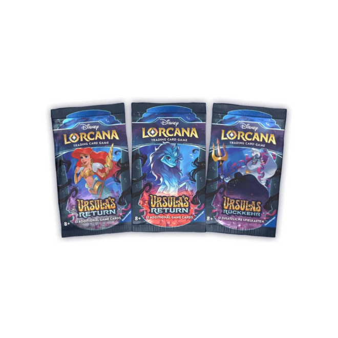 Pre-Order: Disney Lorcana: Ursula'S Return: Booster Pack - Individual --- Available May 17 2024