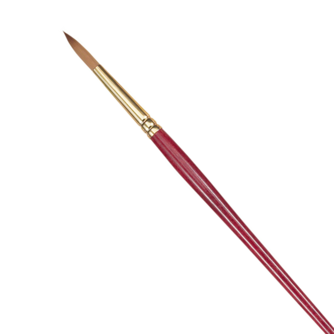 Princeton Heritage Synthetic Sable Watercolor & Acrylic Brushes, Round 0