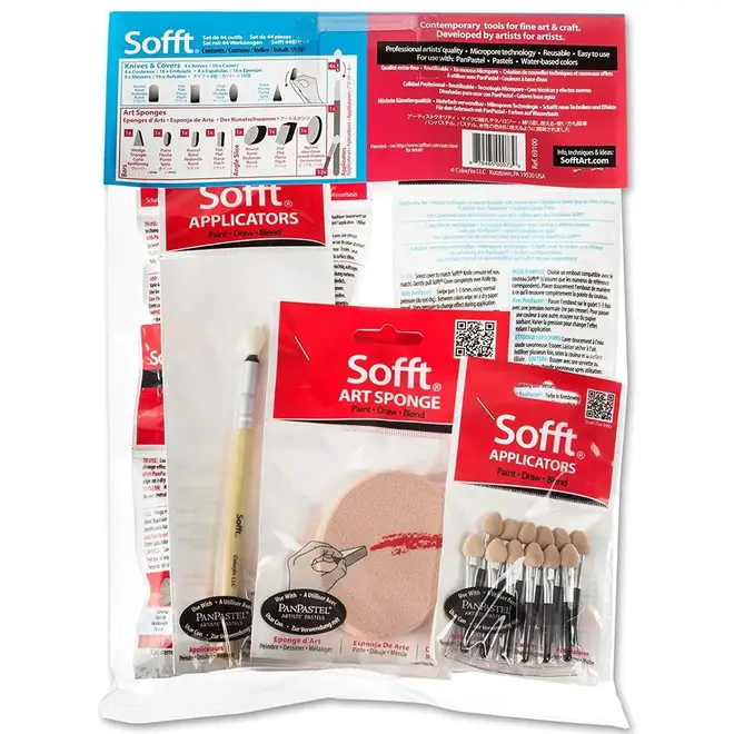 Panpastel Sofft Tools 44 Set: Paint Draw Blend