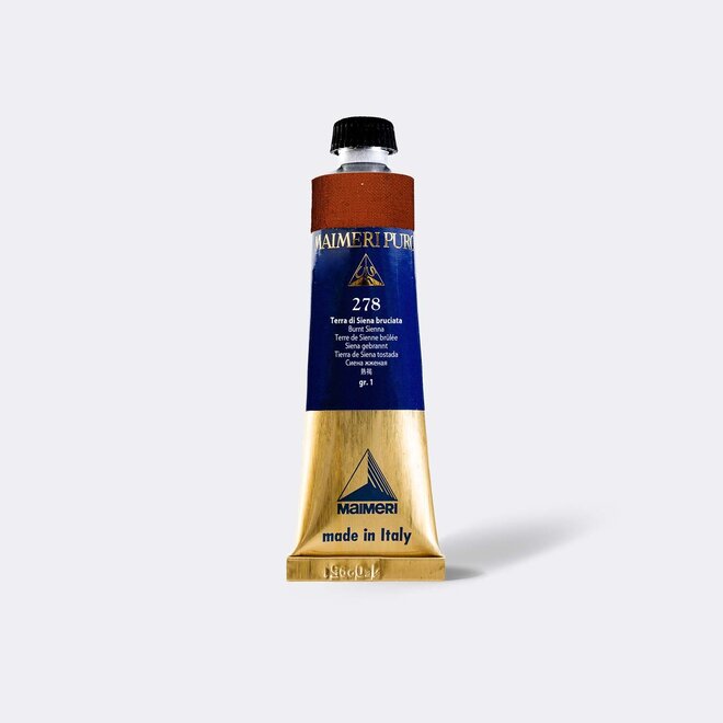 Maimeri Puro Extra Fine Oil Paint 40Ml Burnt Sienna