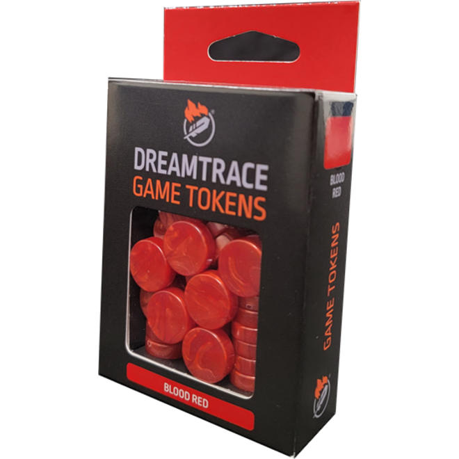 Dreamtrace Game Tokens - Blood Red