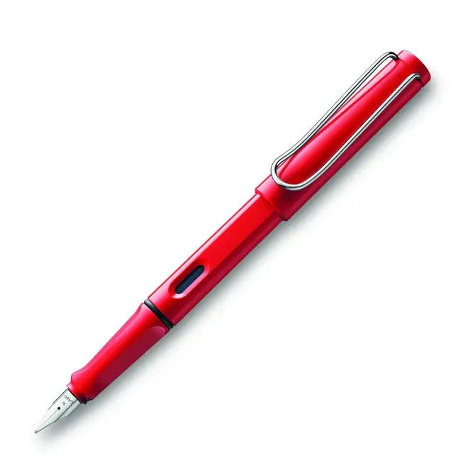 Lamy Safari Fountain Pen - Red Medium
