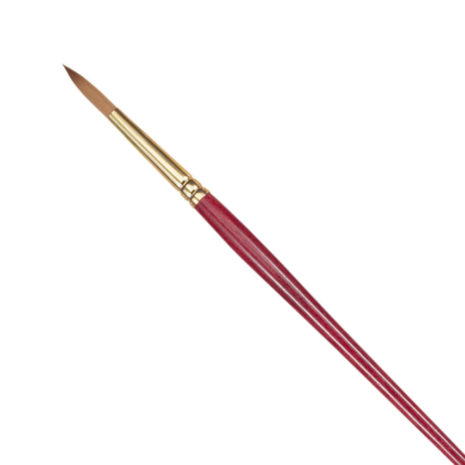 Princeton Heritage Synthetic Sable Watercolor & Acrylic Brushes, Round 2