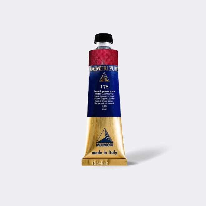 Maimeri Puro Extra Fine Oil Paint 40Ml Madder (Alizarin) Deep