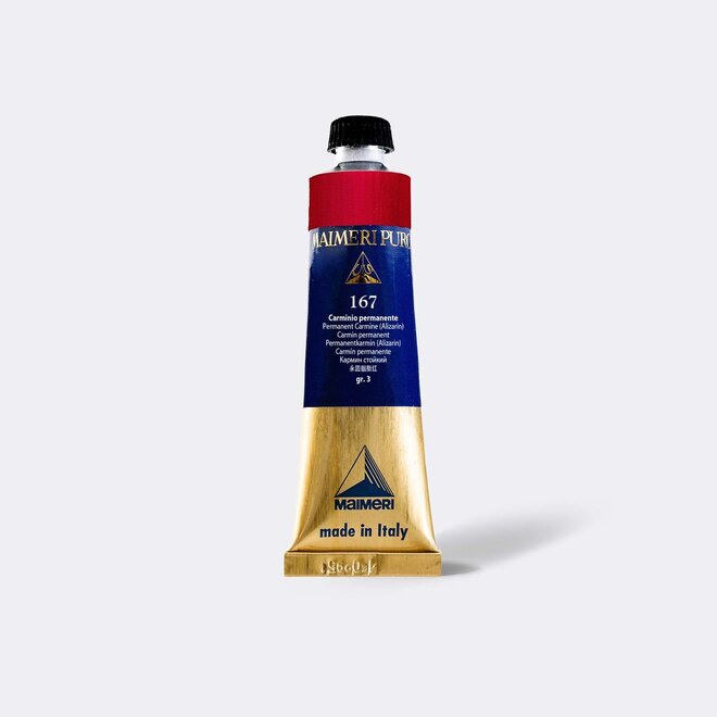 Maimeri Puro Extra Fine Oil Paint 40Ml Perm  Carmine (Alizarin)