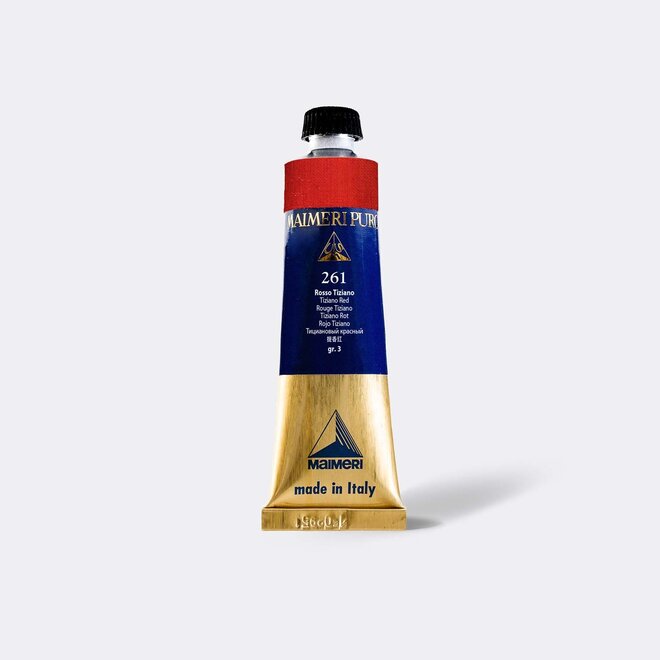 Maimeri Puro Extra Fine Oil Paint 40Ml Tiziano Red