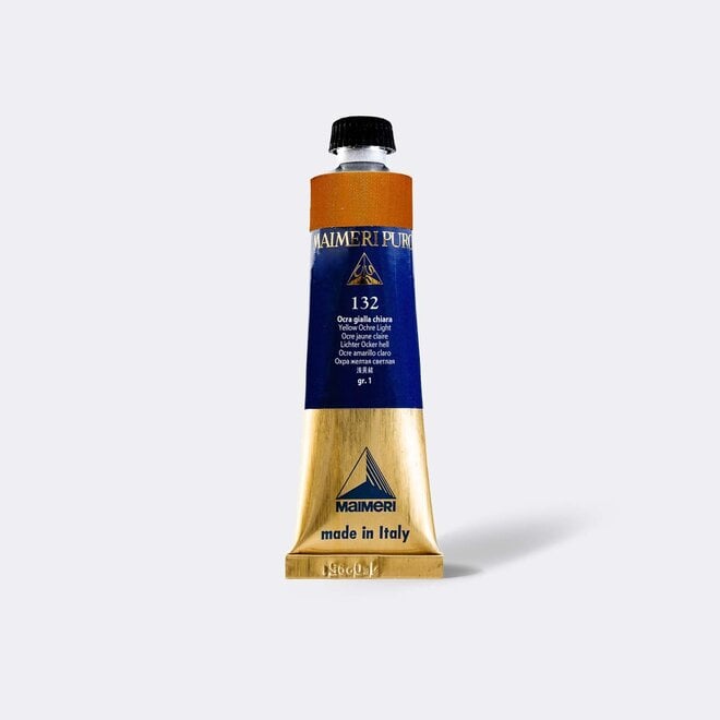 Maimeri Puro Extra Fine Oil Paint 40Ml Yellow Ochre Light