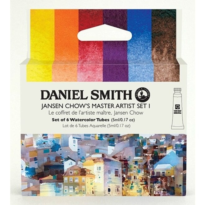 Daniel Smith Watercolour Jansen Chow 1 5Ml 6 Colour Set