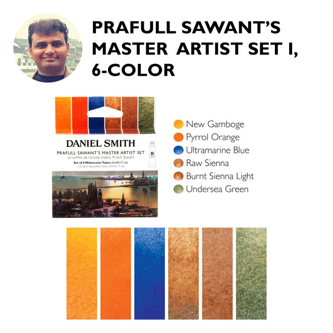 Daniel Smith Extra Fine Watercolors - Prafull Sawant Master Set Assorted