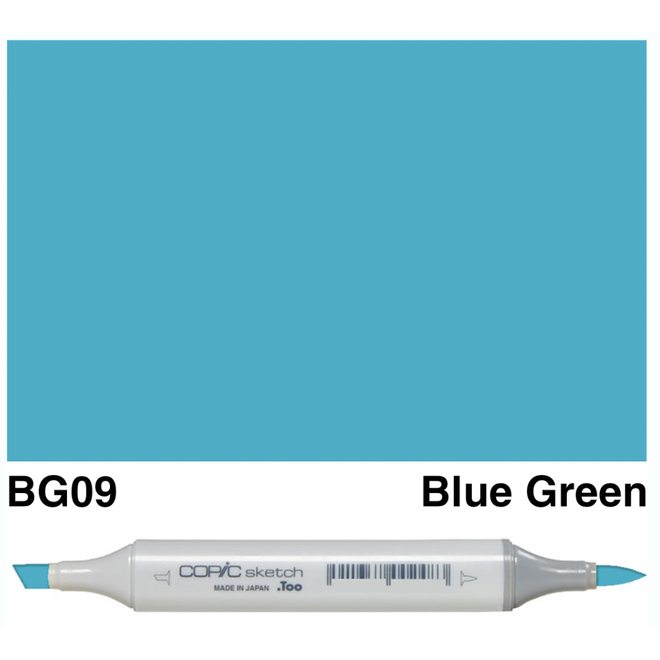 Copic Sketch Bg09 Blue Green