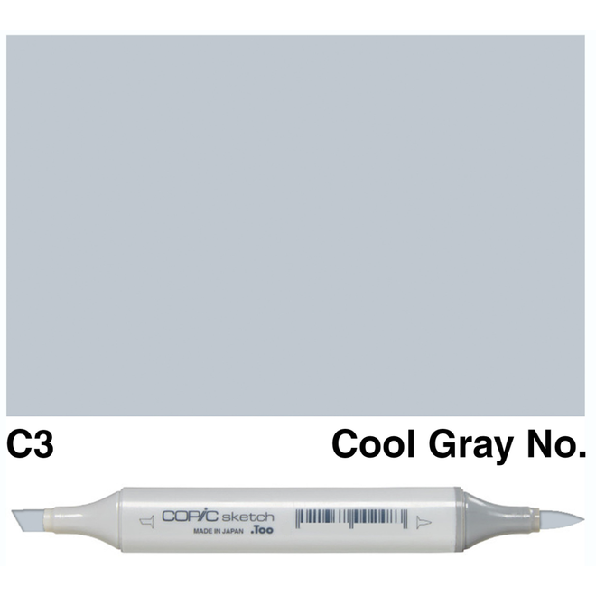 Copic Sketch C3 Cool Grey