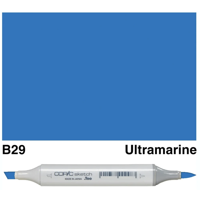 Copic Sketch B29 Ultramarine